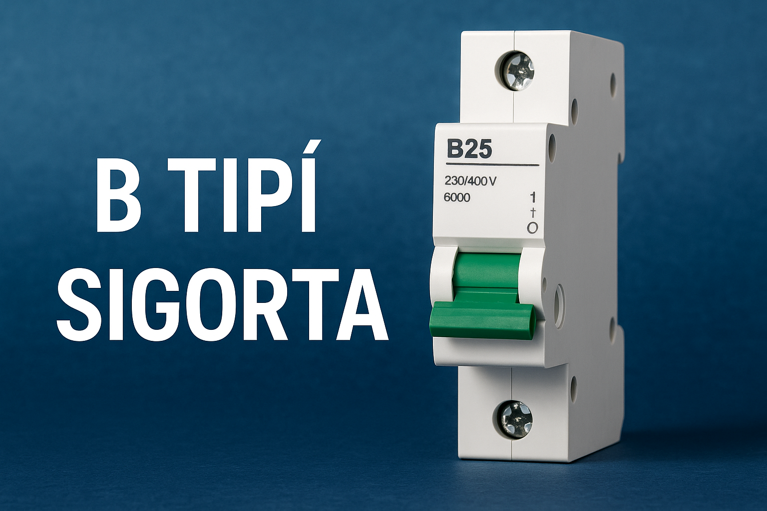 İstanbul elektrikçi B Tipi Otomatik Sigortalar Hakkında Bilmeniz Gereken Her Şey (2025) b tipi elektrik sigortasi devre koruma cozumu