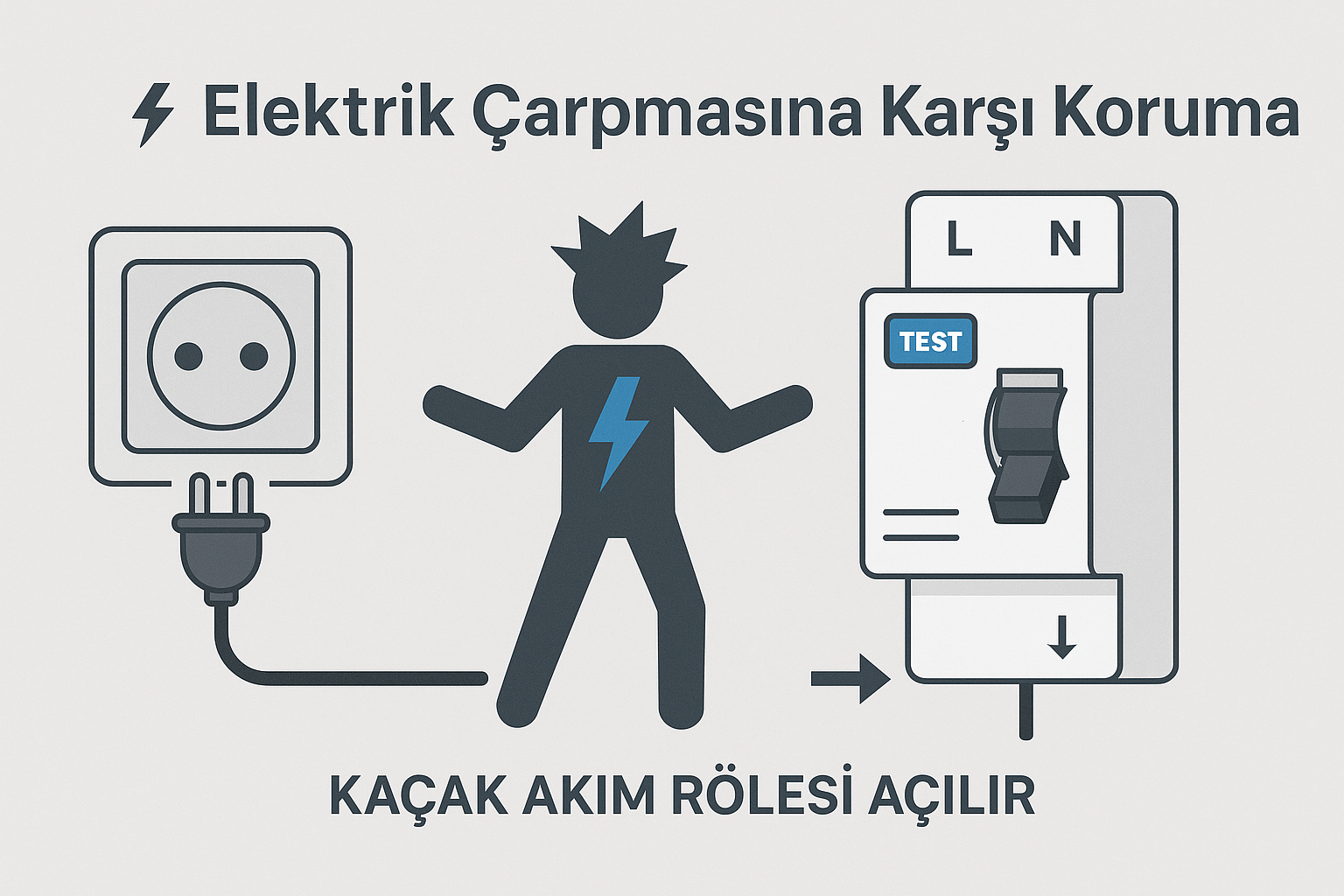 İstanbul elektrikçi Kaçak Akım Rölesi Nedir, Nasıl Çalışır? | Kapsamlı Rehber kacak akim rolesi nedir nasil calisir