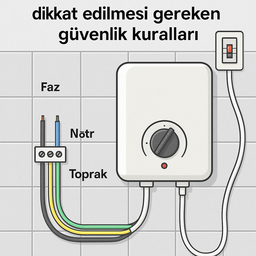 İstanbul elektrikçi Şofben bağlarken dikkat edilmesi gereken güvenlik kuralları Şofben bağlarken dikkat edilmesi gereken güvenlik kuralları