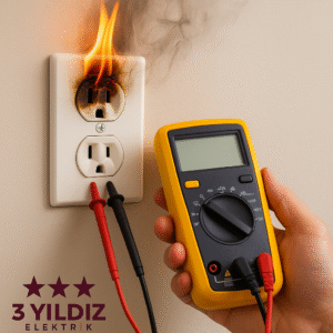İstanbul elektrikçi Topraklama Neden Önemlidir? Evlerde Topraklama Sorunları Topraklama sorunu olan priz bağlantısı – elektrik çarpması riski