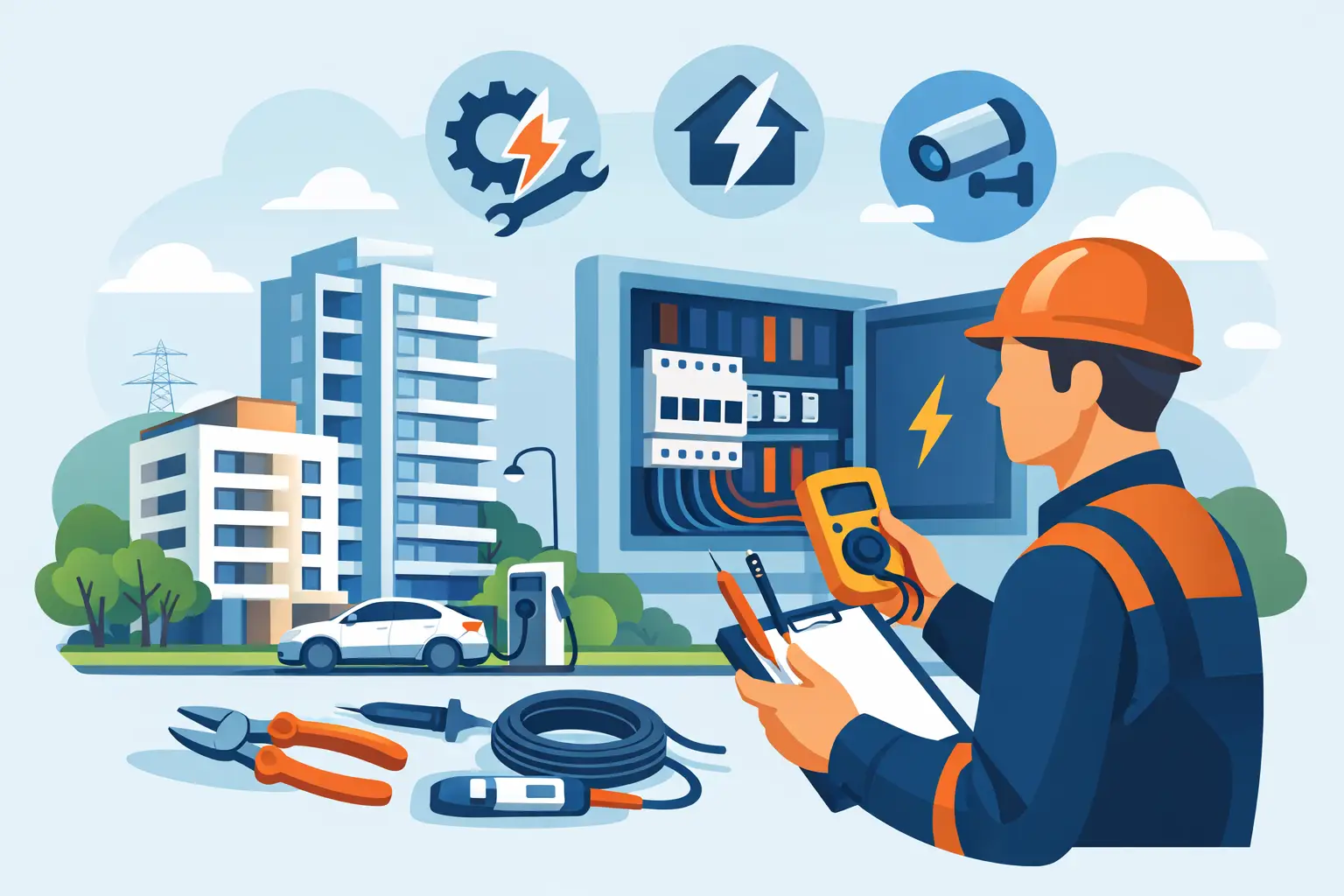İstanbul elektrikçi Site Elektrik Bakım Hizmeti Neleri Kapsar? Site Elektrik Bakım Hizmeti Neleri Kapsar?