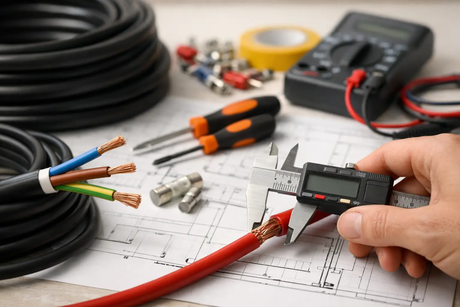 Elektrik Kablosu Kalınlığı Nasıl Hesaplanır?