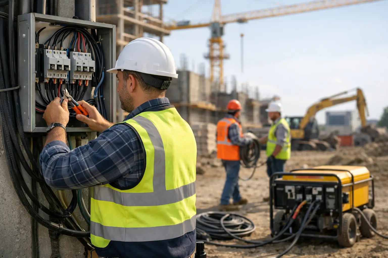 İstanbul elektrikçi Şantiye Elektrik Tesisatı Nasıl Kurulur? 8 Adım Şantiye Elektrik Tesisatı Nasıl Kurulur? 8 Adım